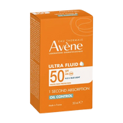 Avène Solaire Ultra Fluid Oil Control SPF 50+ 50ml sunscreen for oily sensitive skin, view 1
