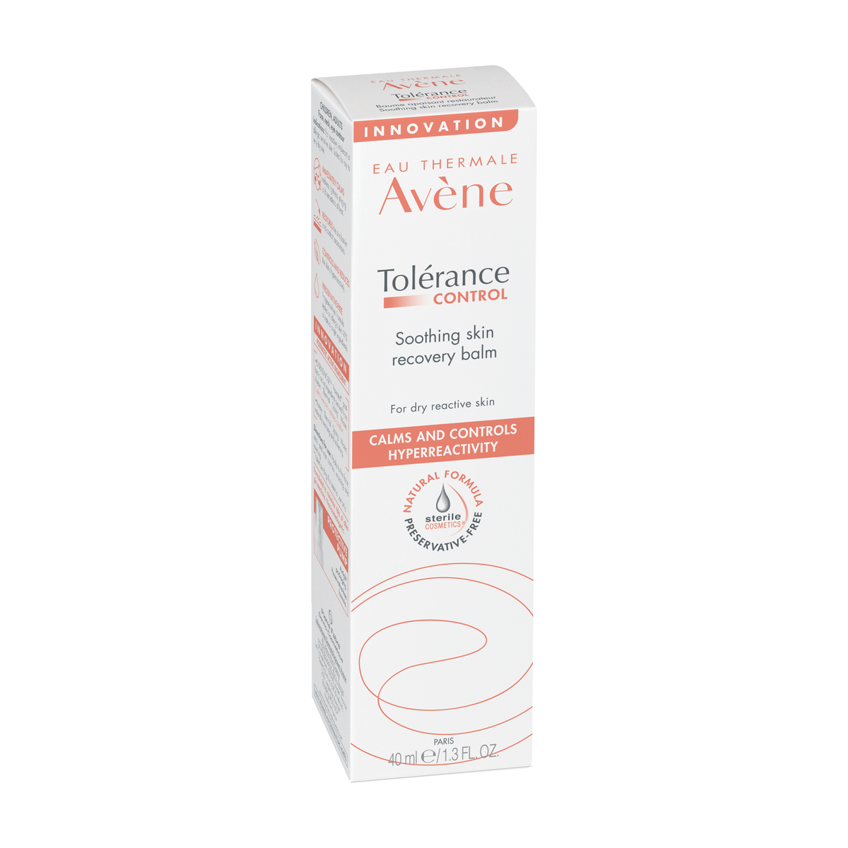 Avène Tolerance Control 40ml, front of the box