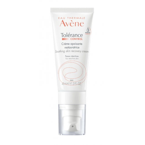 Avène Tolérance Control Soothing Cream 40ml sterile tube for hypersensitive skin, view 1