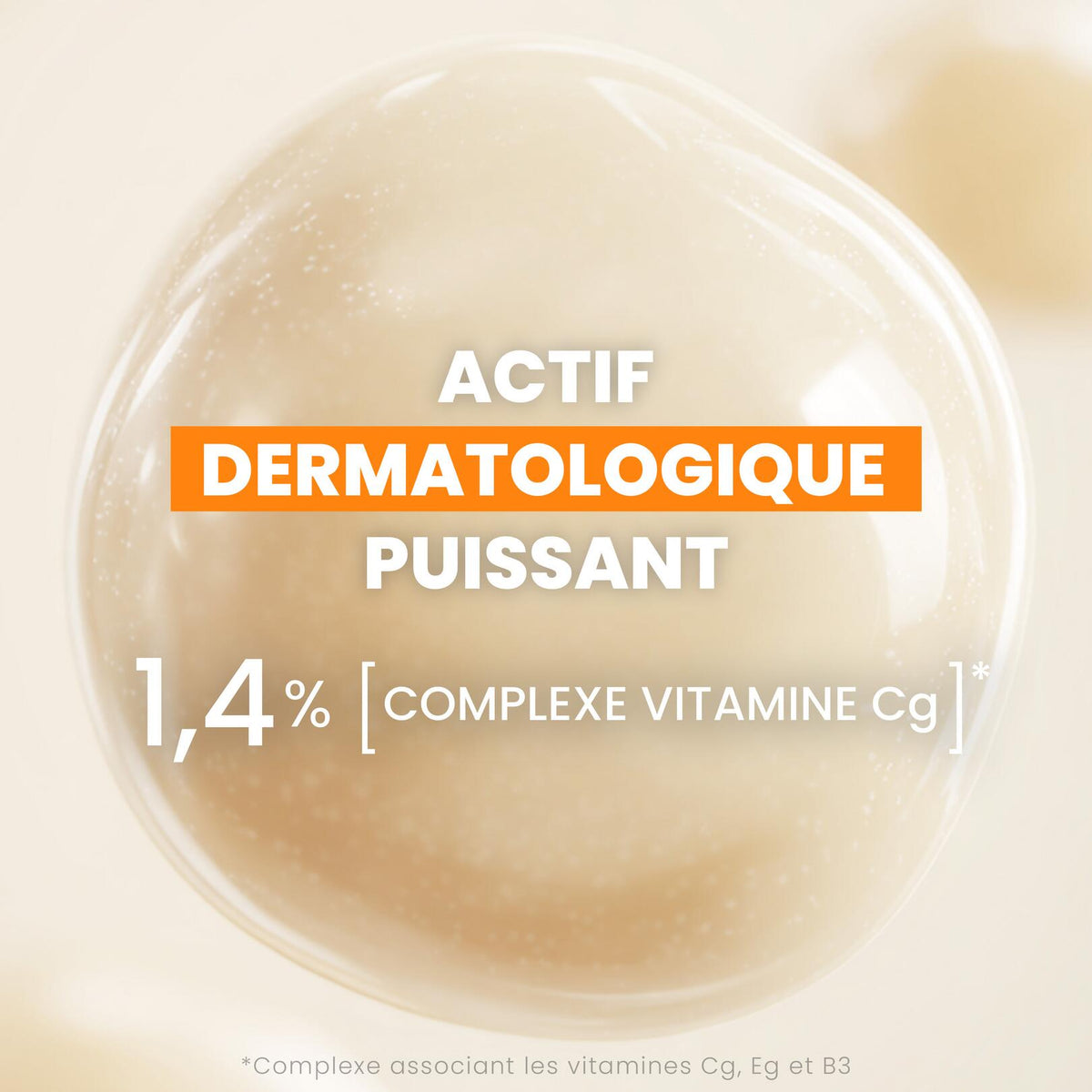 Avène Ultra Serum, key ingredients: vitamin Cg complex