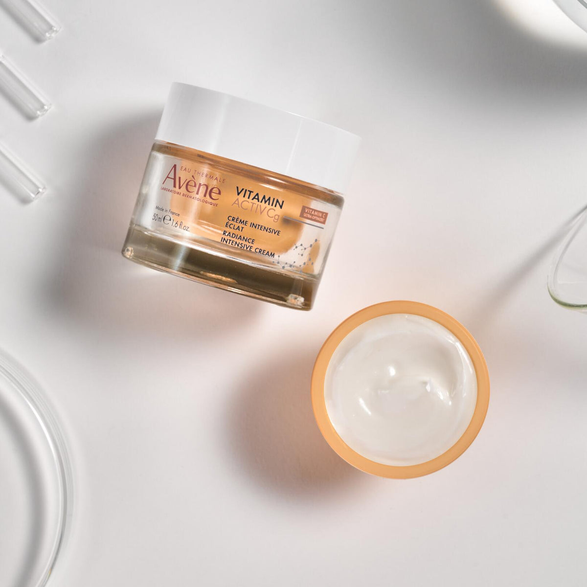 Avène Vitamin Activ Cg, refill and jar