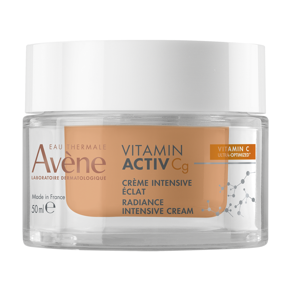 Avène Vitamin Activ Cg Intensive Radiance Cream 50ml, front of the jar
