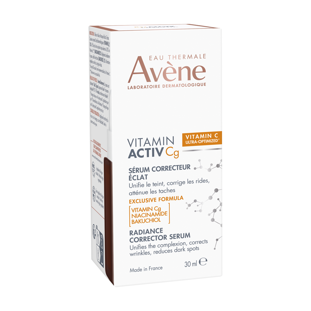 Avène Vitamin Activ Cg 30ml, front of the box