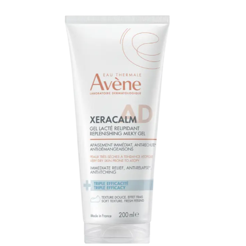 Avène XeraCalm AD Lipid-Replenishing Milky Gel Cleanser 200ml, view 1