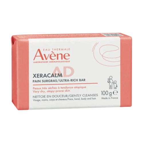 Avène XeraCalm A.D Superfatted Cleansing Bar 100g for atopic and very dry skin, view 1
