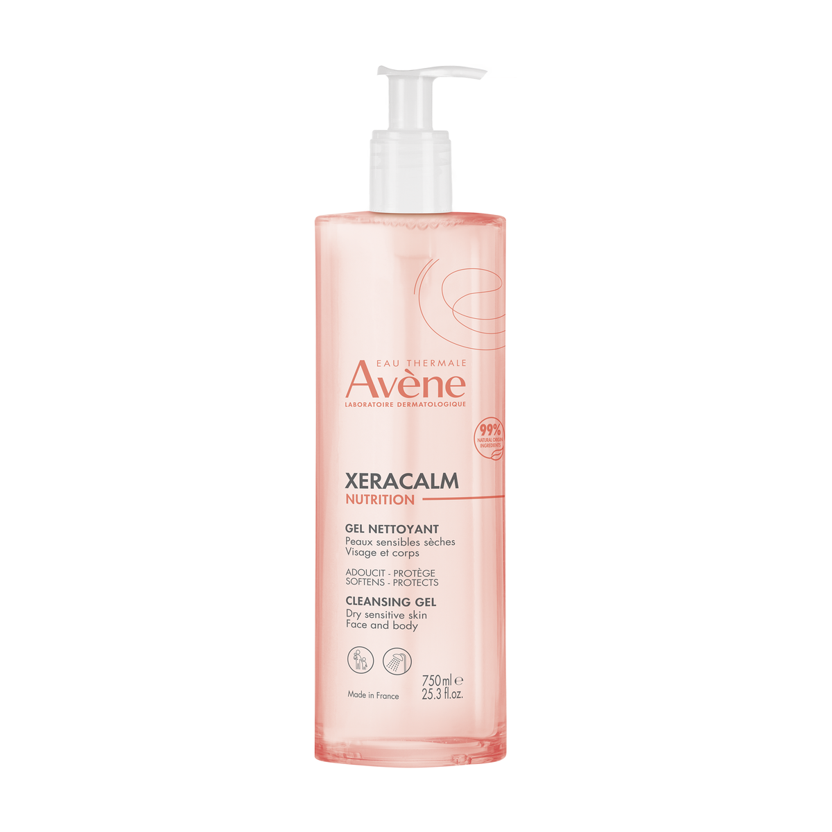 Avène XeraCalm Nutrition Sensitive Skin Cleansing Gel