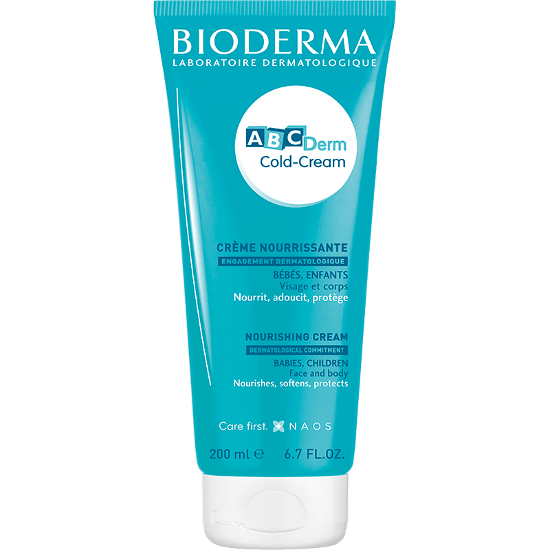 Bioderma ABCDerm Cold Cream 200ml, front of the tube