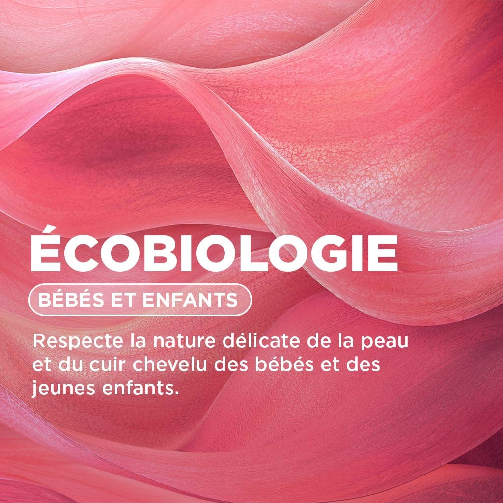 Bioderma ABCDerm Cold-Cream, ecobiology text in French on a pink background