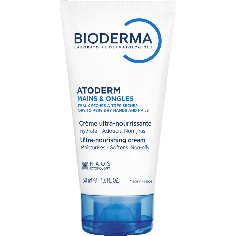 Bioderma Atoderm, front of the tube with the blue cap