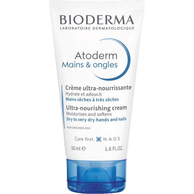 Bioderma Atoderm 50ml, front of the tube in the older packaging