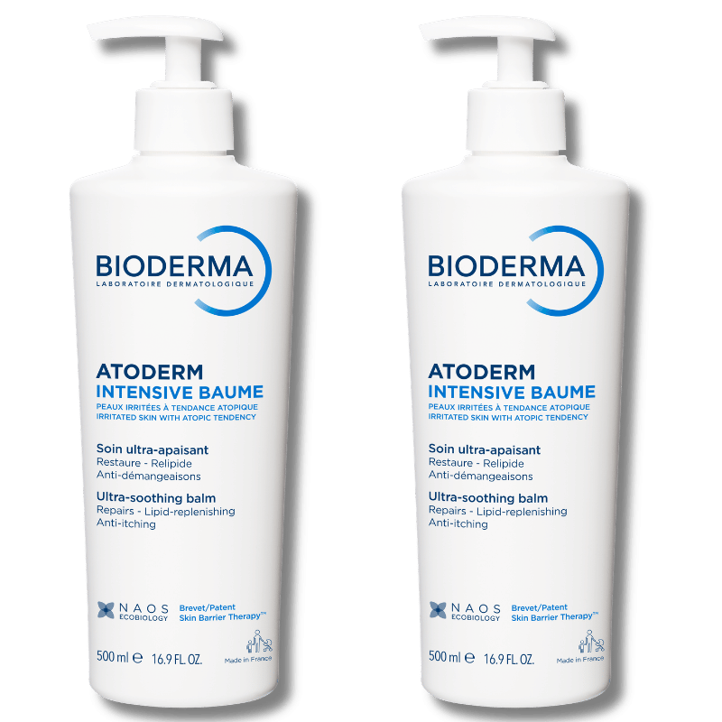 Bioderma Atoderm, two Intensive Baume 500ml pump bottles