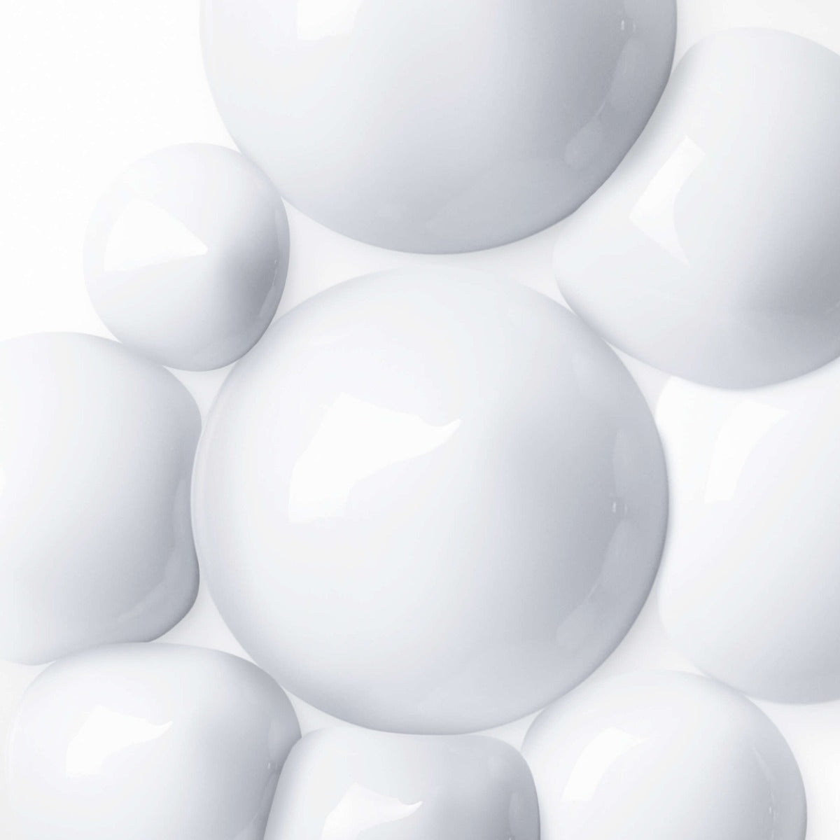 Bioderma Atoderm, glossy drops of white cream
