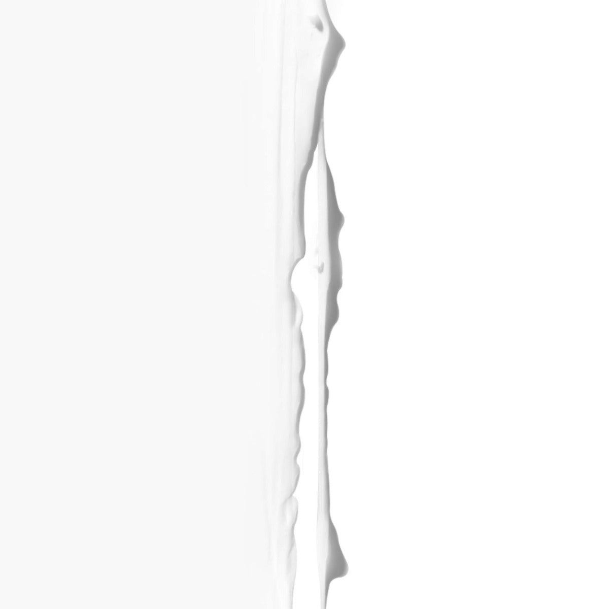 Bioderma Atoderm, white balm smear on a white background