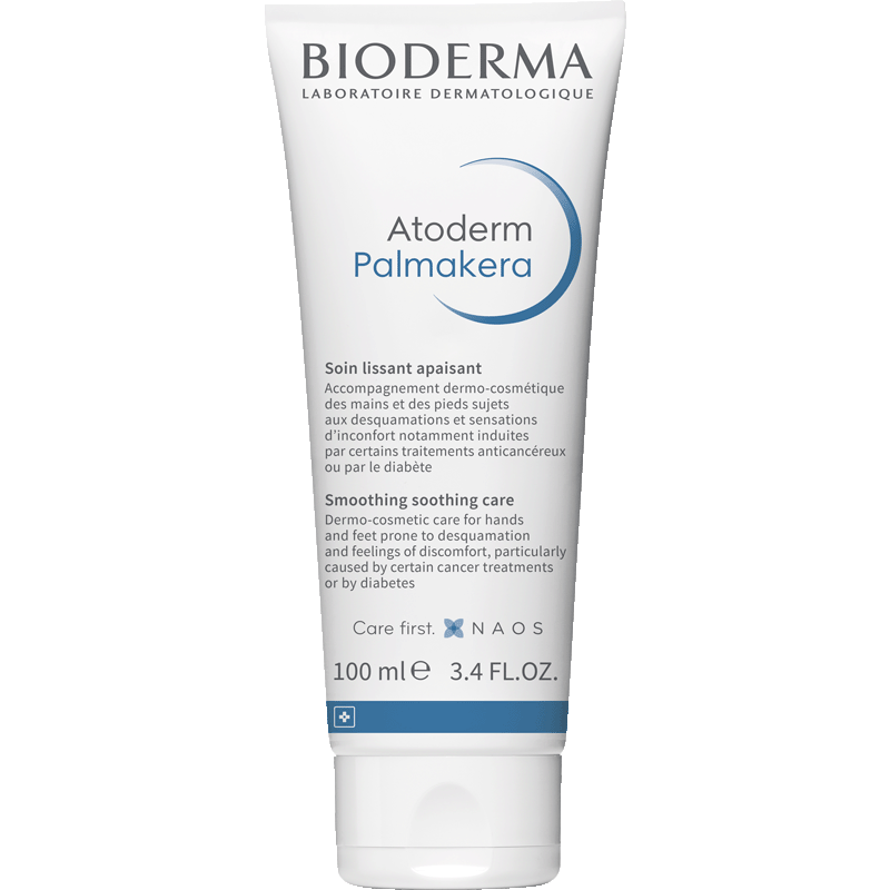 Bioderma Atoderm Palmakera 100ml, front of the tube