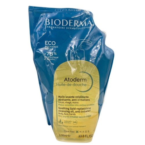 Bioderma Atoderm Shower Oil ECO Refill 1L, view 1