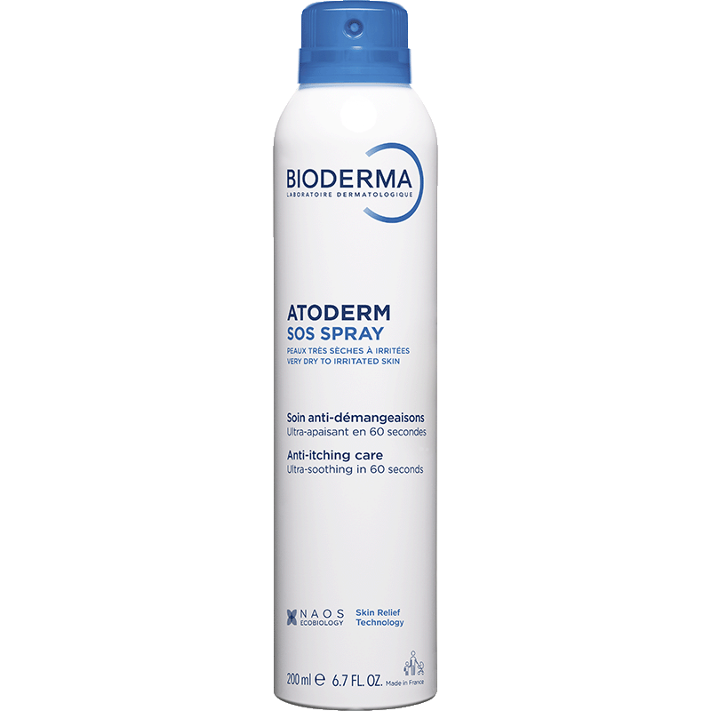 Bioderma Atoderm 200ml, front of the aerosol can