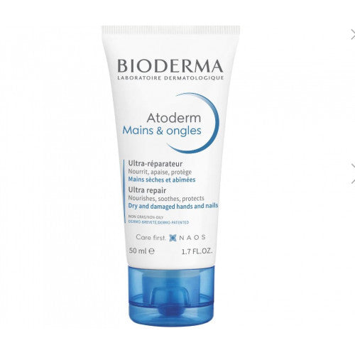 Bioderma Atoderm Ultra-Nourishing Hand and Nail Cream 50ml, view 1