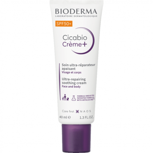 Bioderma Cicabio Repairing Care SPF 50+ Post-Procedure Sunscreen 30ml, alternate angle