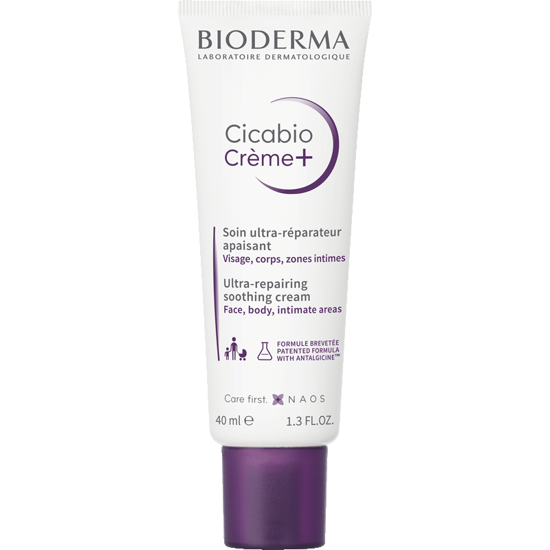 Bioderma Cicabio 40ml, front of the tube in the former packaging