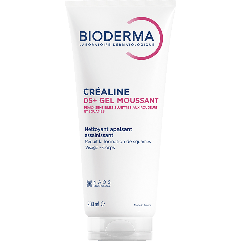 Bioderma Créaline DS+ 200ml, front of the tube