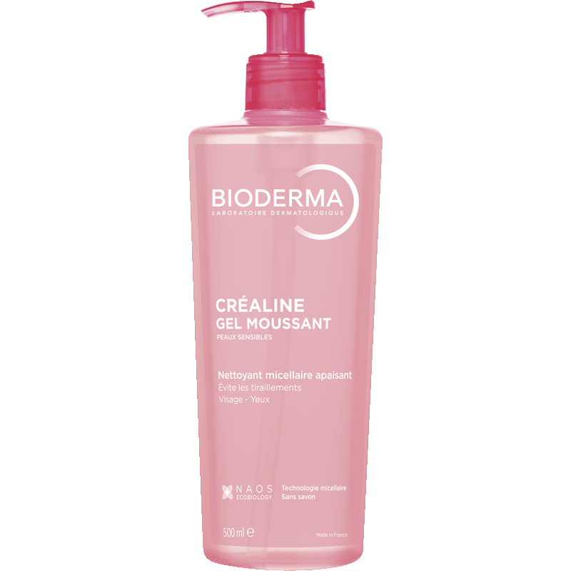 Bioderma Créaline Foaming Gel Cleanser for Sensitive Skin