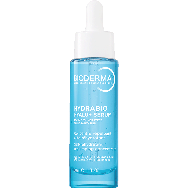 Bioderma Hydrabio Hyalu+ 30ml, front of the dropper bottle