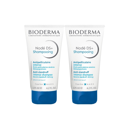 Bioderma Nodé DS+ Intense Anti-Dandruff Shampoo 125ml set of two bottles, view 1