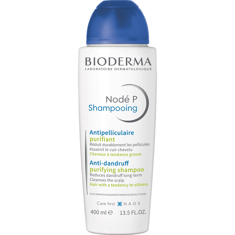 Bioderma Nodé P 400ml, front of the bottle