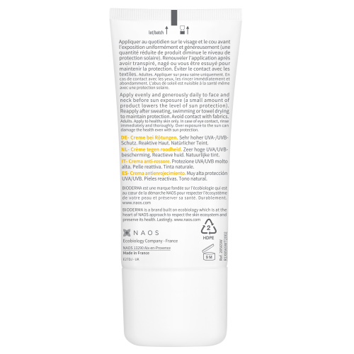 Bioderma Photoderm AR Anti-Redness Cream SPF 50+ Natural Tint 30ml, product close-up