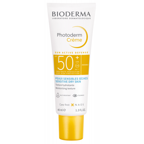 Bioderma Photoderm Invisible SPF 50+ Cream for Dry Sensitive Skin 40ml, view 1