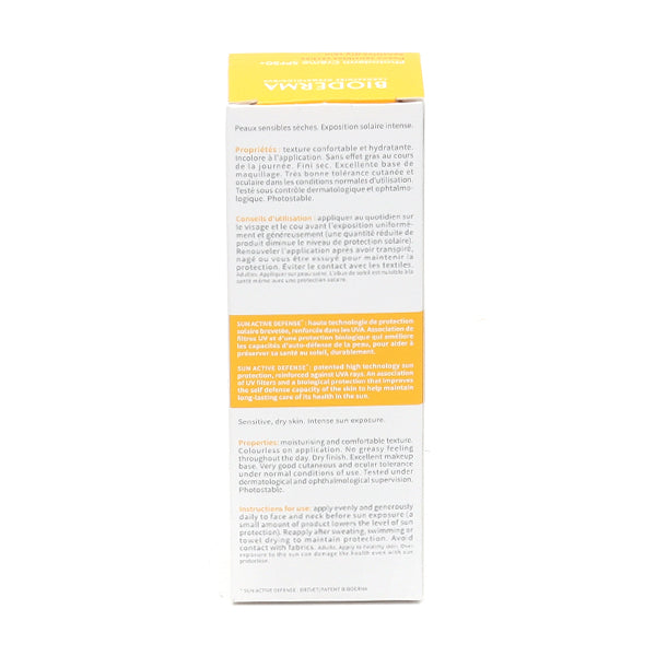 Bioderma Photoderm, back of the box