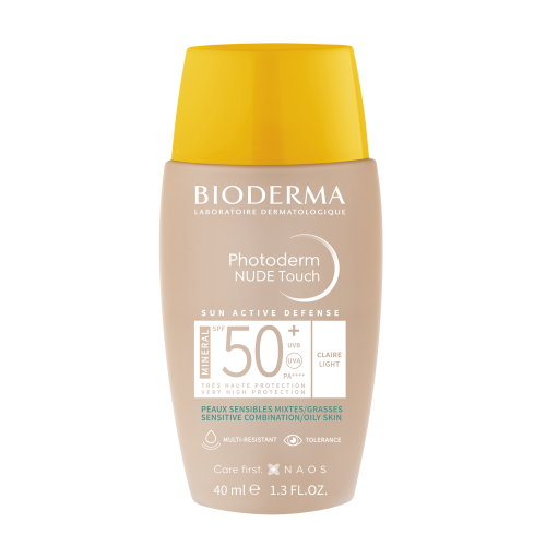 Bioderma Photoderm Nude Touch SPF 50+ Light Tinted Mineral Sunscreen 40ml, view 1