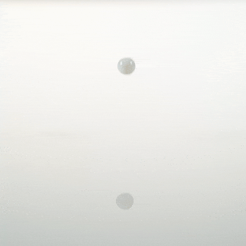 Bioderma Photoderm, white drop falling onto a glossy white surface