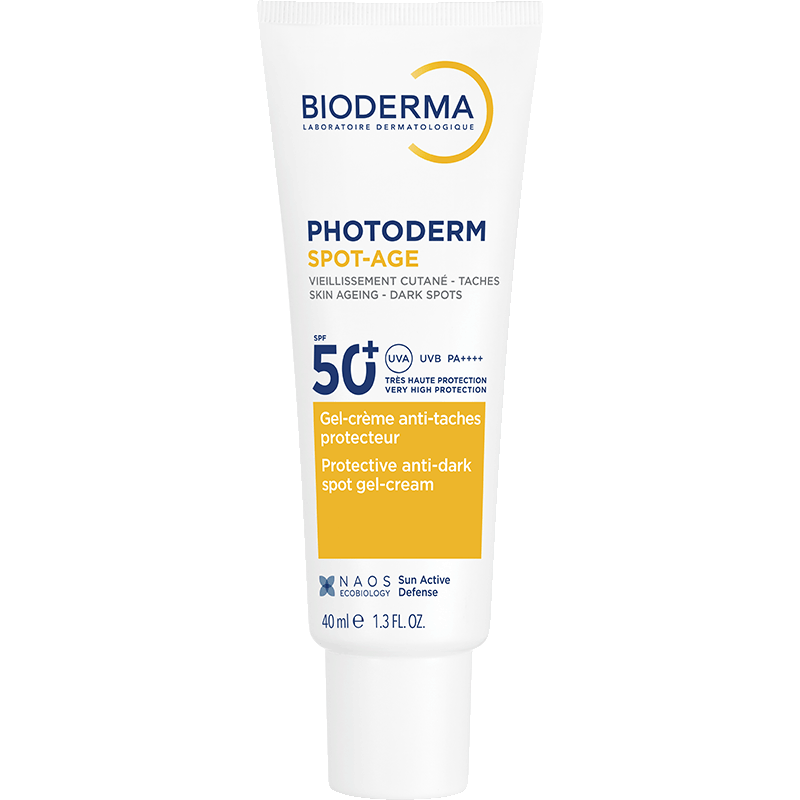 Bioderma Photoderm Spot-Age 40ml, front of the tube in the new packaging