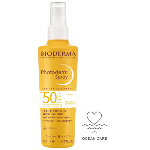 Bioderma Photoderm Spray SPF 50+ sunscreen 200ml, alternate angle