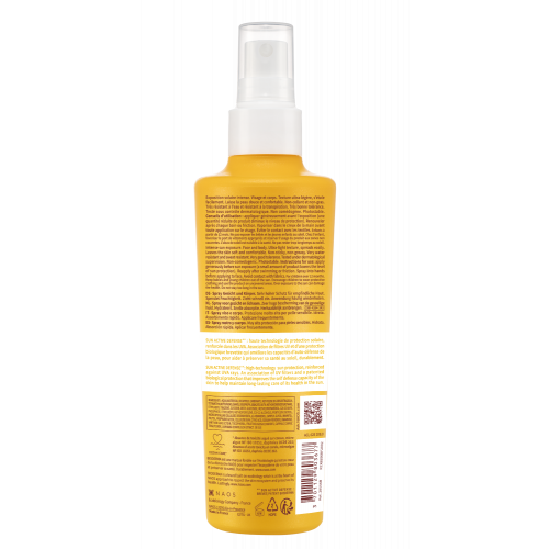 Bioderma Photoderm Spray SPF 50+ sunscreen 200ml, packaging detail