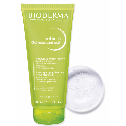 Bioderma Sébium Active Foaming Gel 200ml, view 1
