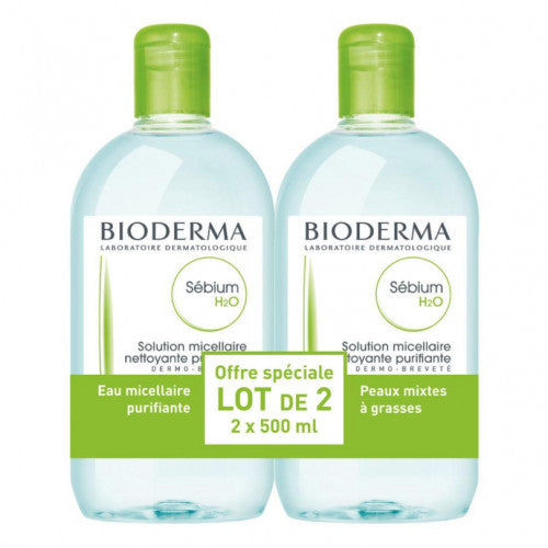 Bioderma Sebium H2O Micellar Water 500ml bottle, view 1