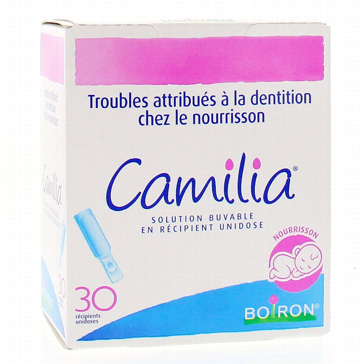 Boiron Camilia, front of the box