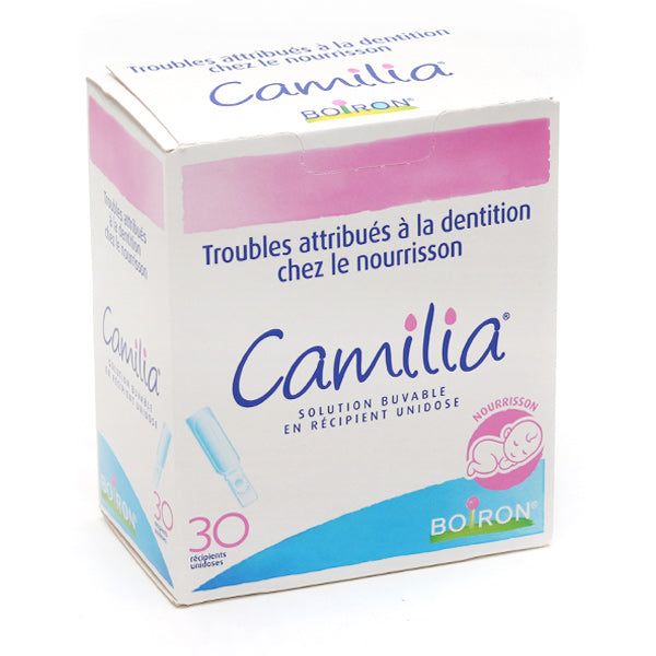 Boiron Camilia, three-quarter view of the box from above