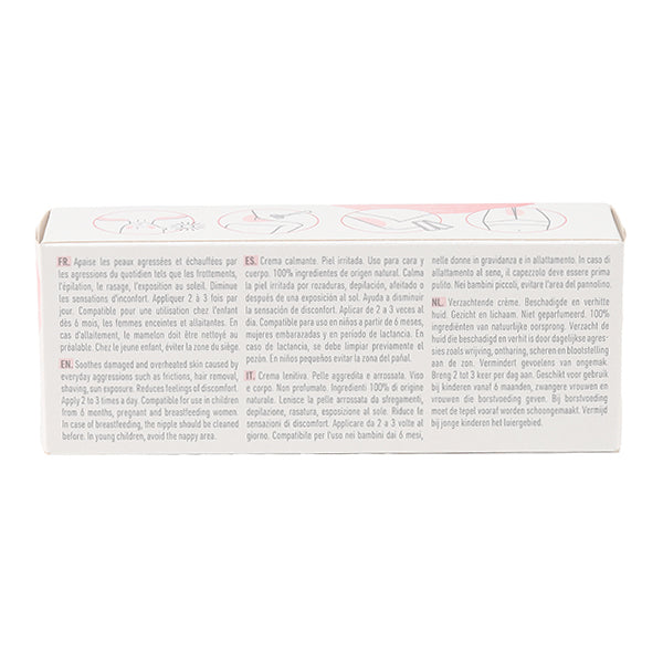 Boiron Dermoplasmine, back of the box with directions