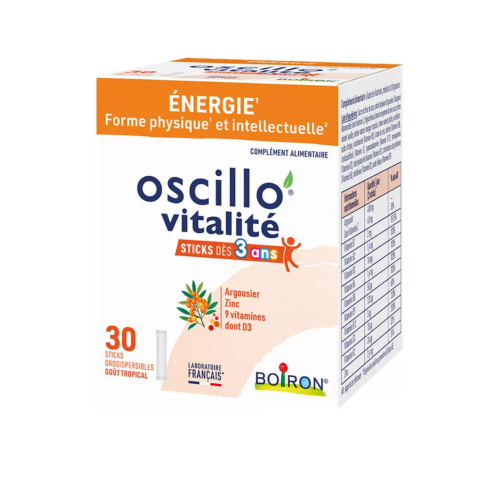 Boiron OSCILLO Vitalité Enfants orodispersible sticks for kids, view 1