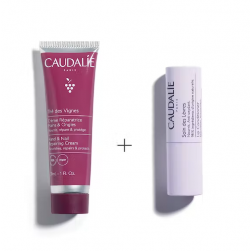 Caudalie Thé des Vignes Duo Hand Cream and Lip Balm, view 1