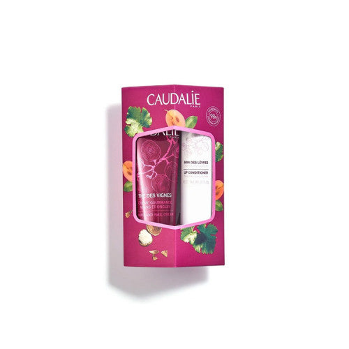 Caudalie Thé des Vignes Duo Hand Cream and Lip Balm, alternate angle