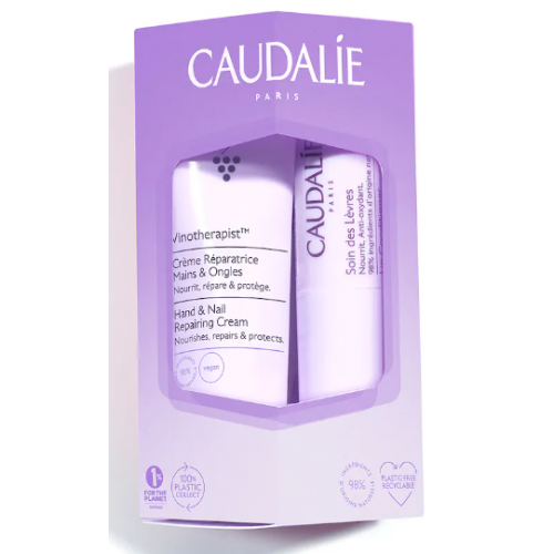 Caudalie Vinotherapist Duo Lip Stick and Hand Cream, view 1