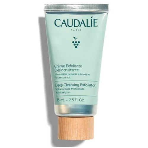 Caudalie Exfoliating Scrub Cream 75ml with pumice and grape water, view 1