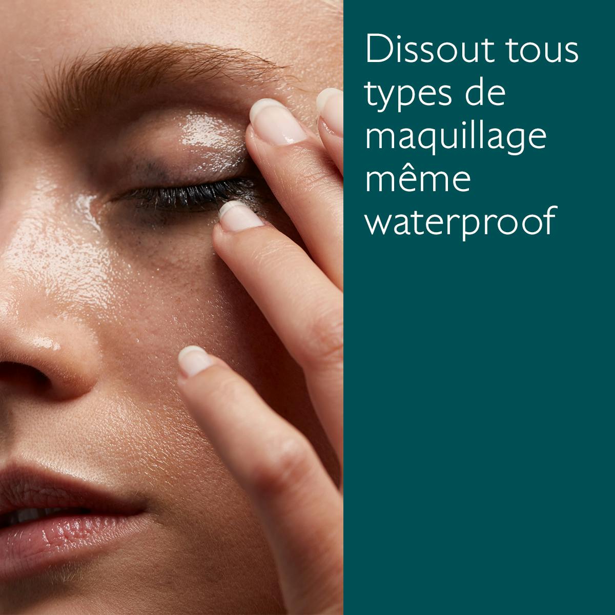 Caudalie Vinoclean, applied to the eye area