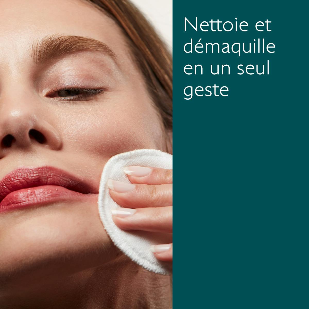 Caudalie Vinoclean, applied to the face