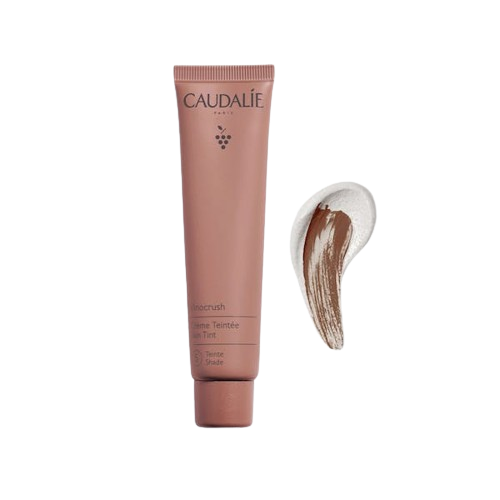 Caudalie Vinocrush Tinted Cream Shade 5 30ml bottle on white background, view 1