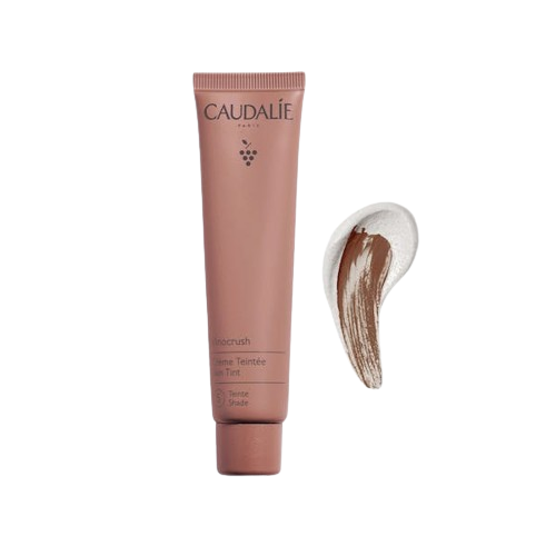 Caudalie Vinocrush Tinted Cream Shade 5 30ml bottle on white background, view 1
